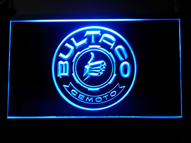 Bultaco Parts Service LED Sign